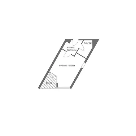 Ferienwohnpark Ein-zimmer-apartment 49 27 Apartmán